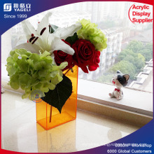 Customized Color Acrylic Flower Box with Lid